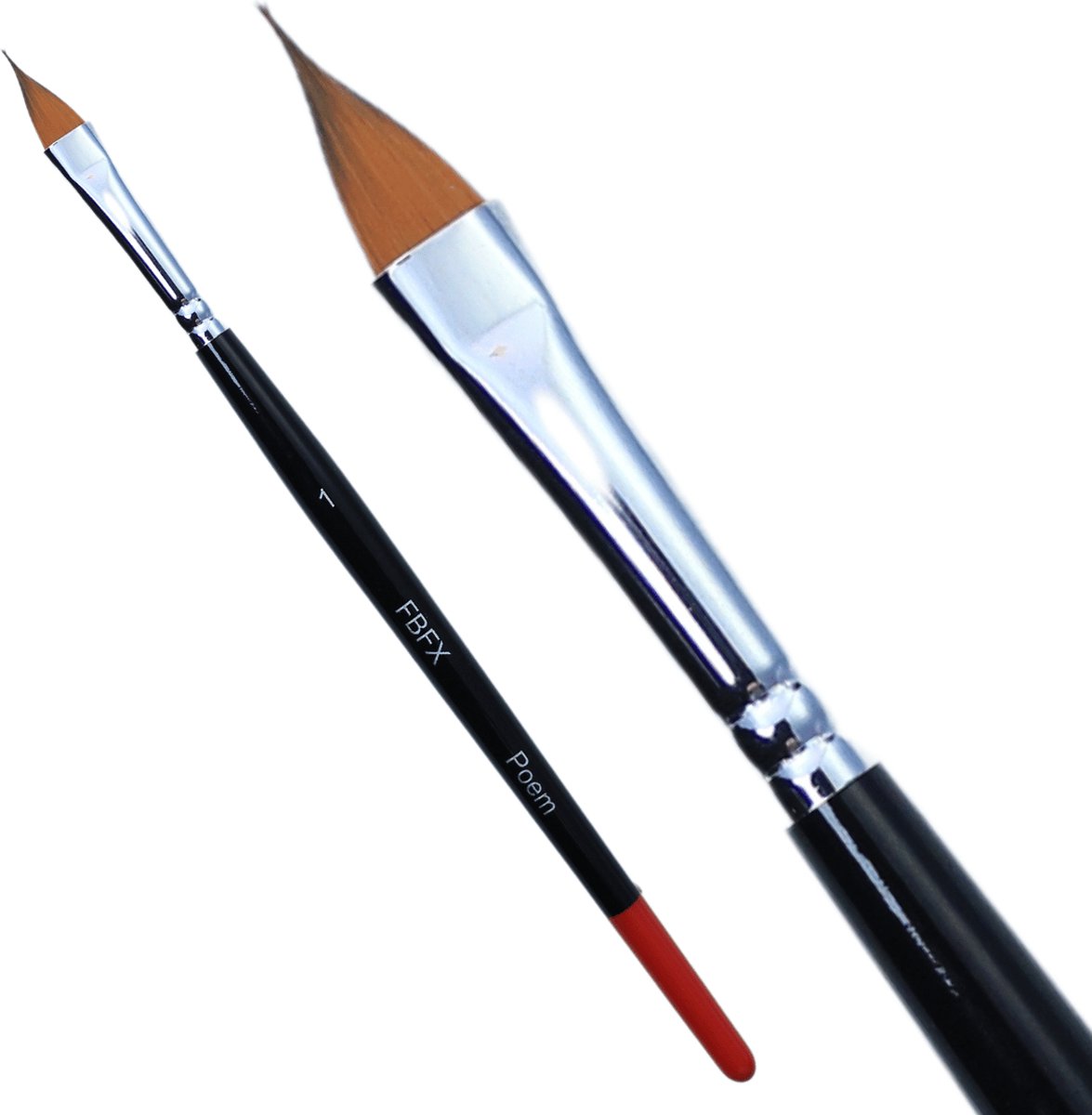 FBFX Schmink Penseel Poem 1 | Plat Bloemen Penseel | Flora